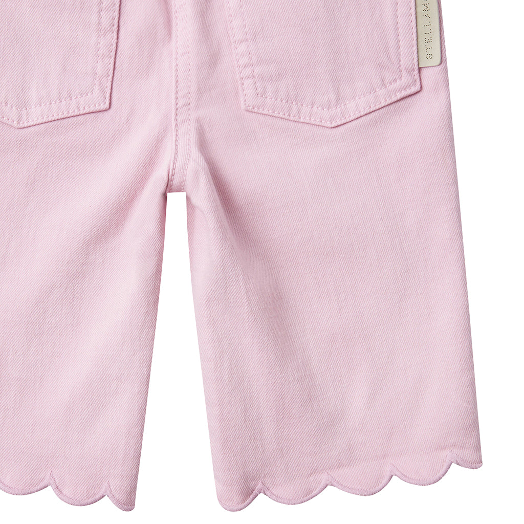 Stella McCartney Baby Pants With Scalloped Hem Pink