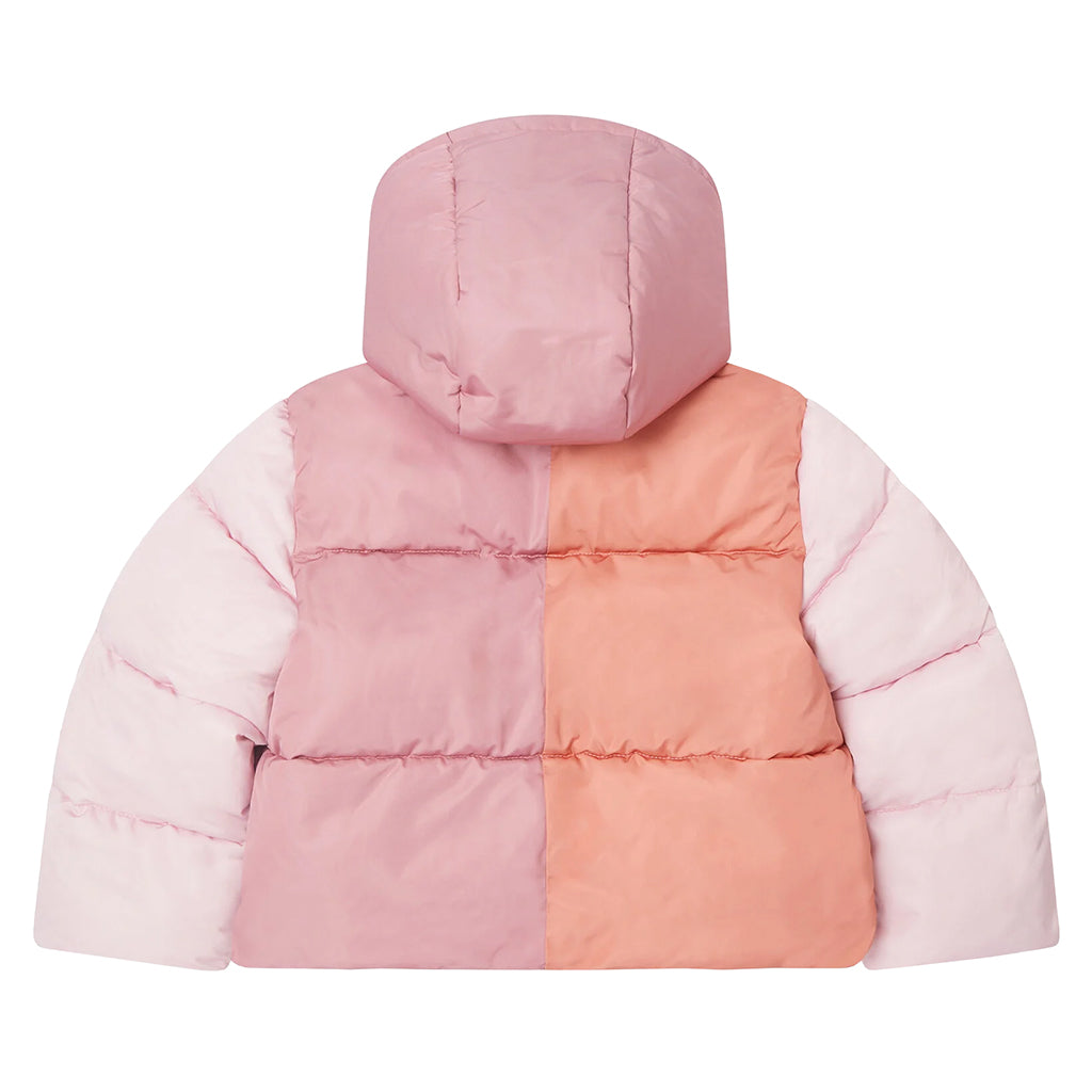 Stella McCartney Child Colourblock Puffer Jacket Pink