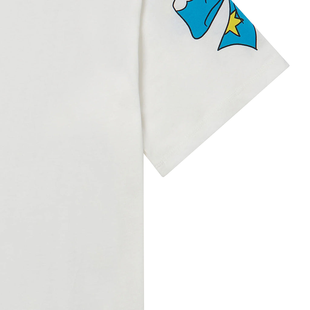 Stella McCartney Child T-shirt With Bow Print Ivory White