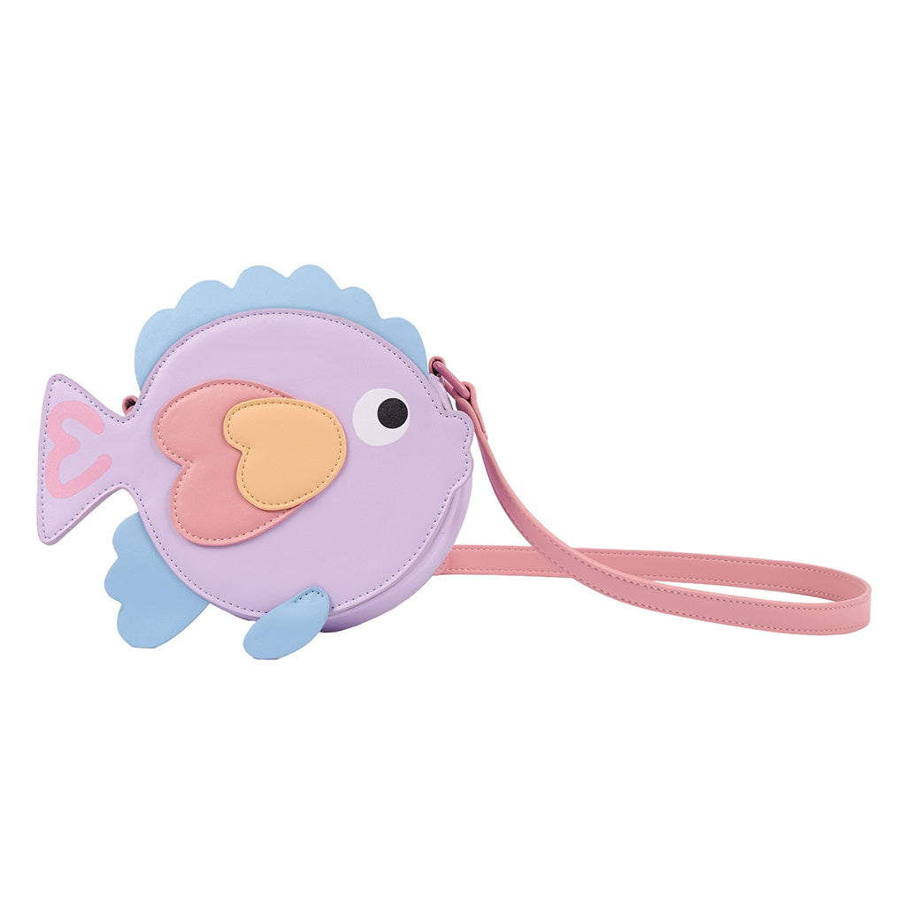 Stella McCartney Child Fish Shoulder Bag Purple