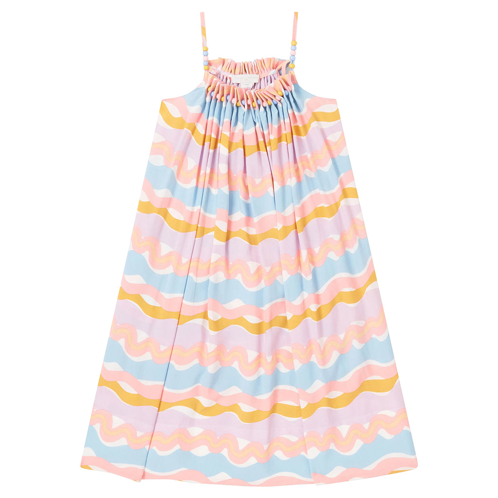 Stella McCartney Child Dress Wiggle Print Pink