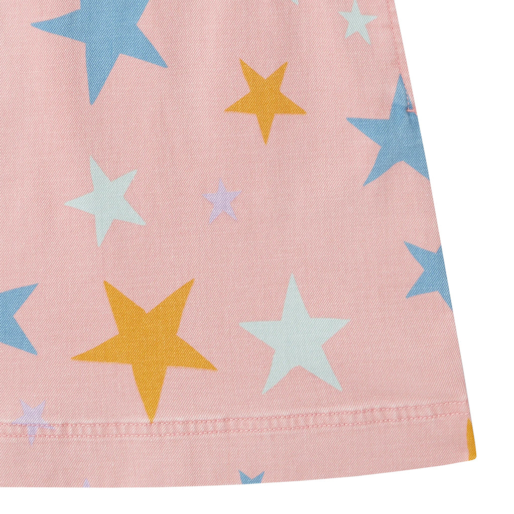Stella McCartney Child Dress Stars Print Pink
