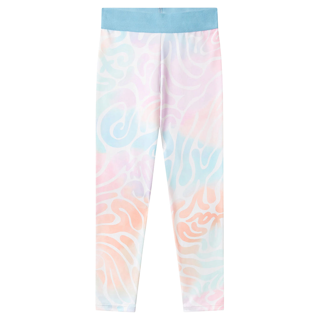 Stella McCartney Child Leggings Tie Dye Wave Print Multicolour