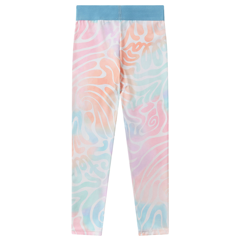 Stella McCartney Child Leggings Tie Dye Wave Print Multicolour