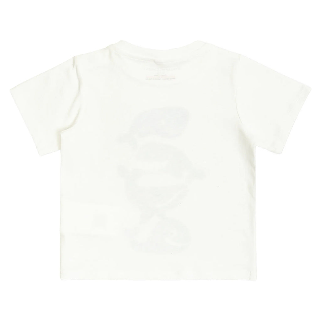 Stella McCartney Baby T-Shirt With Whales Print White