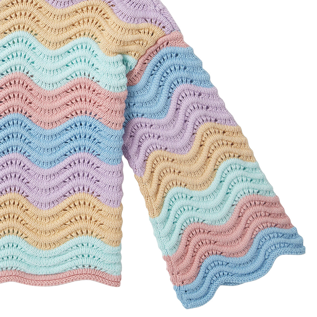 Stella McCartney Child Crochet Cardigan Multicolour