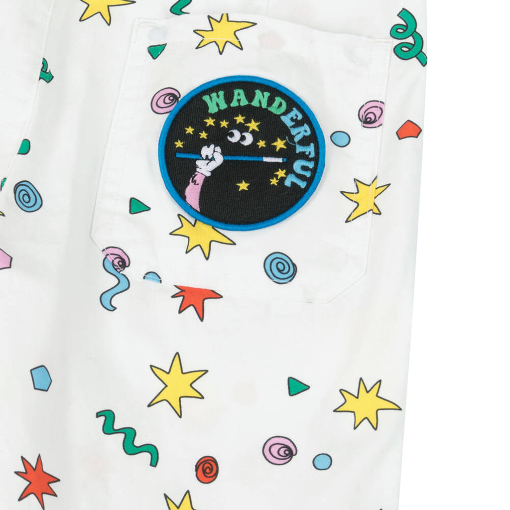 Stella McCartney Child Shorts Magic Confetti Print White