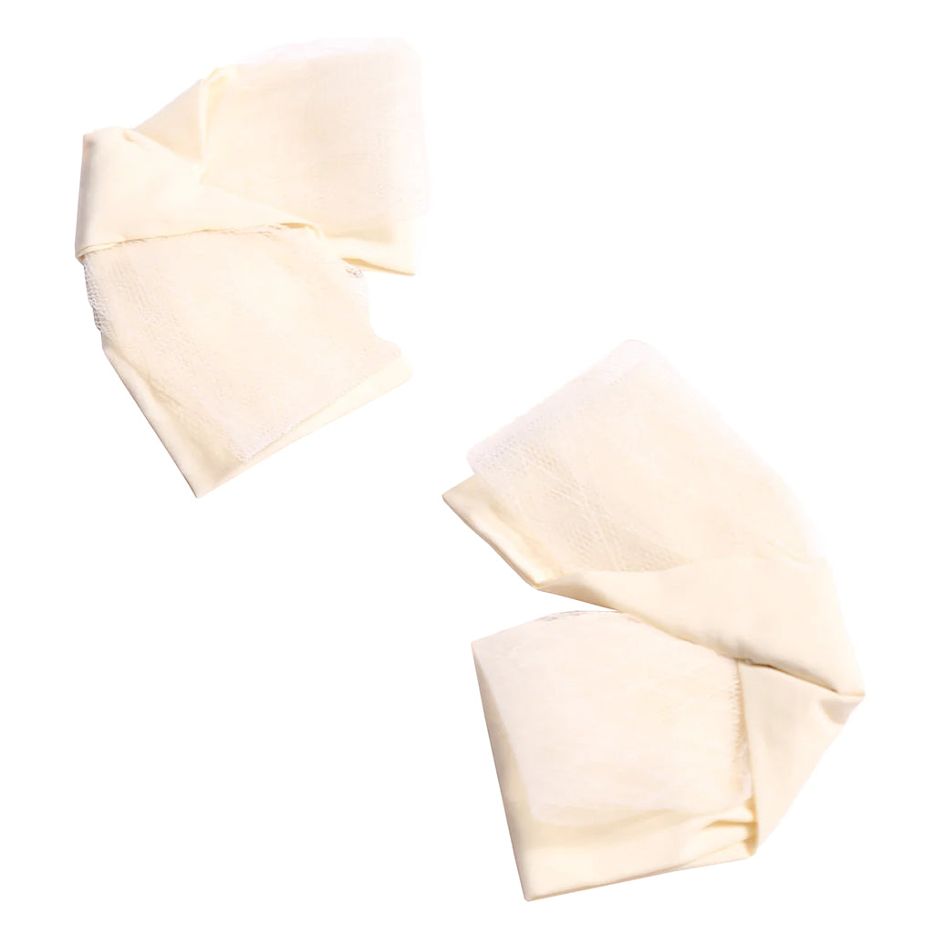 Tia Cibani Kids Child Set Of Two Butterfly Clips Opal Cream