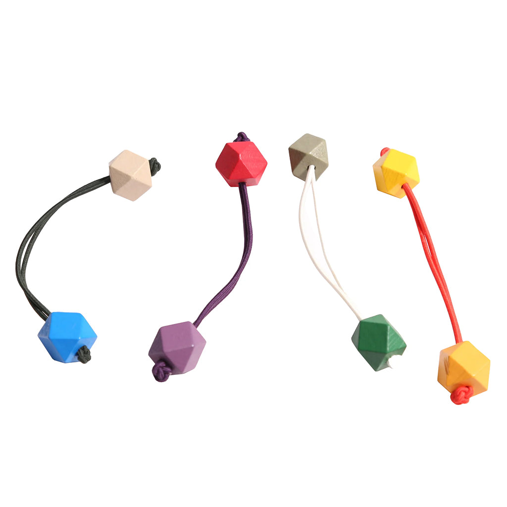 Tia Cibani Kids Child Genoveva Tokyo Hair Ties Rainbow Multicolour