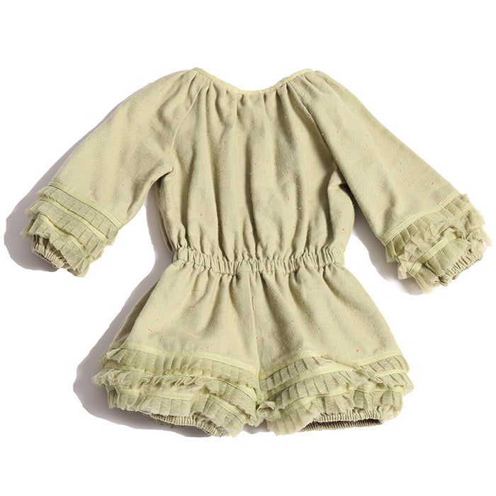Tia Cibani Baby Willow Pantaloon Jumpsuit Sage Green