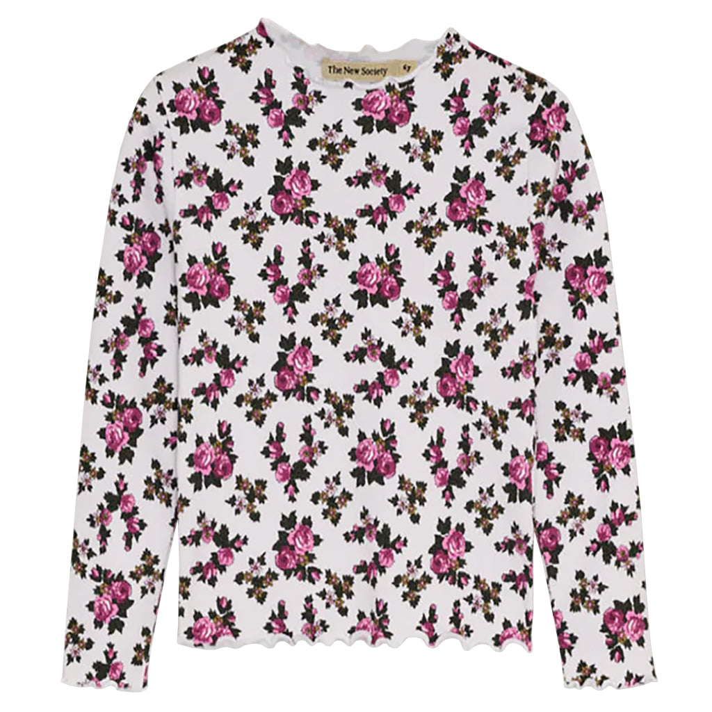 The New Society Child Elyse T-shirt Pink Floral Print