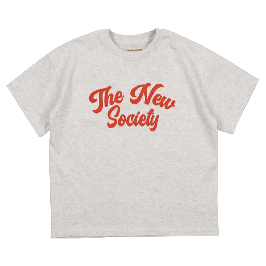 The New Society Child Ios T-shirt Grey Melange