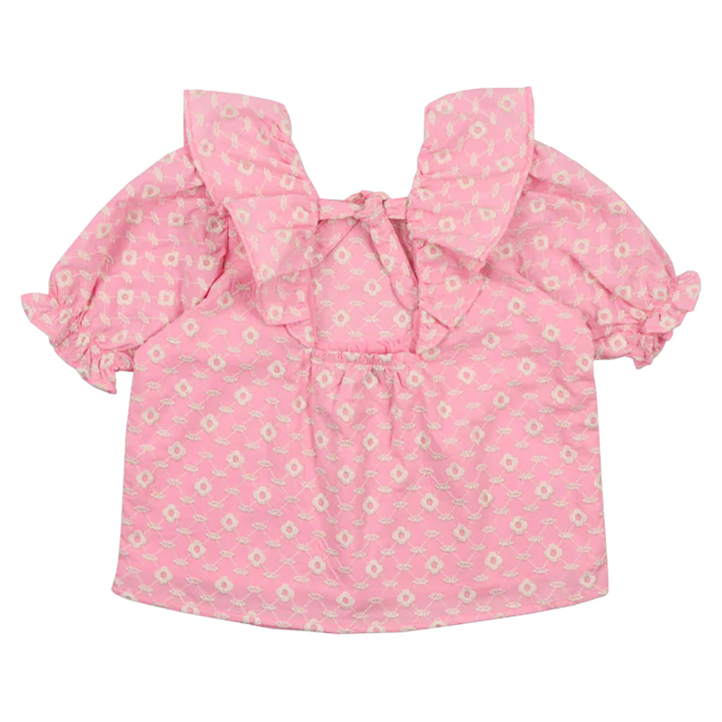 The New Society Child Isidora Blouse Hibiscus Pink