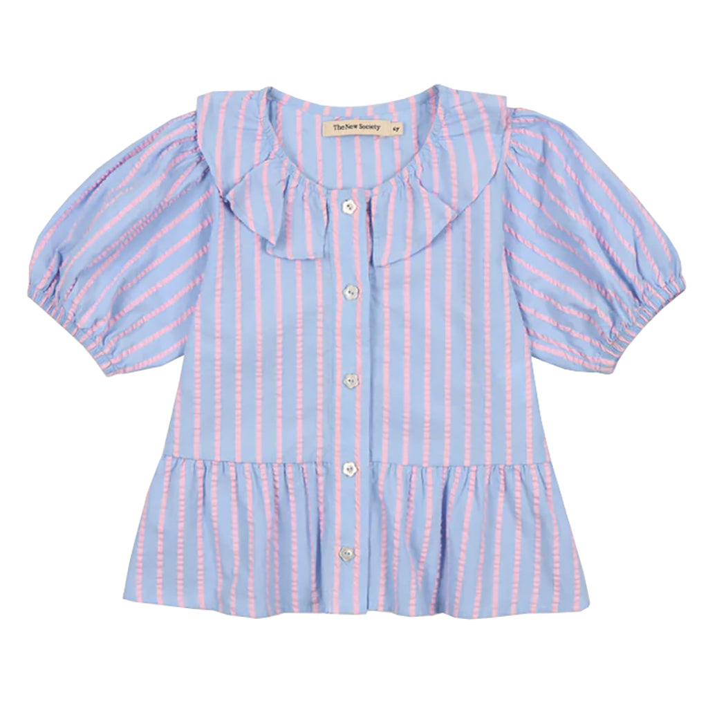 The New Society Child Kythira Blouse Powder Blue