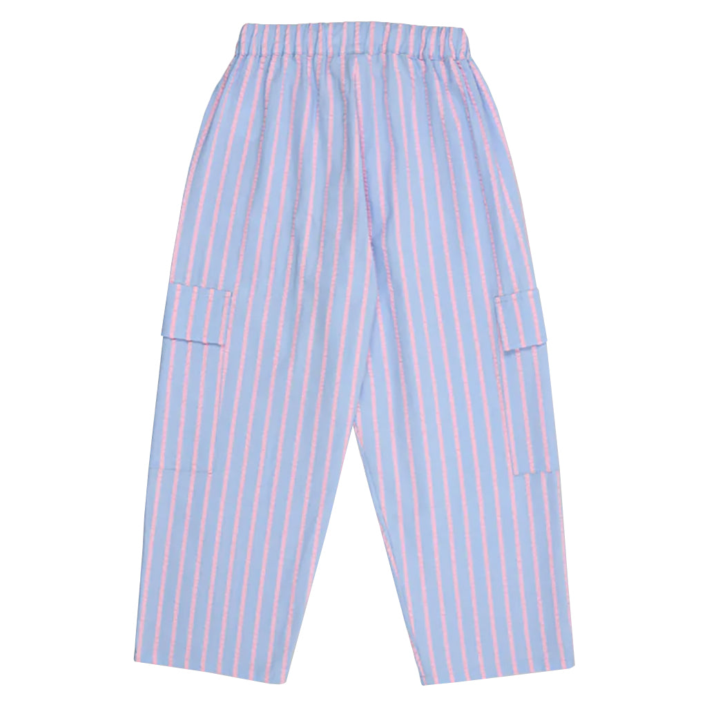 The New Society Child Kythira Cargo Pants Powder Blue