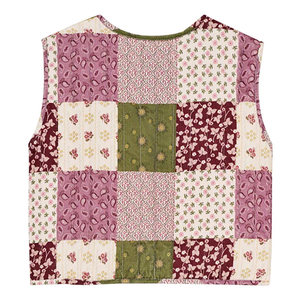 The New Society Child Melba Waistcoast Vest Purple