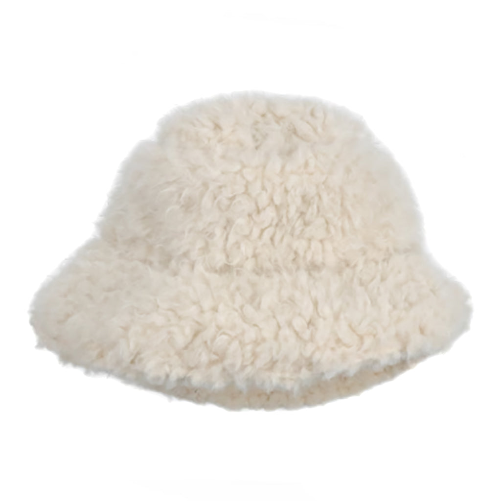 The New Society Child Ninette Bucket Hat Moonlight White