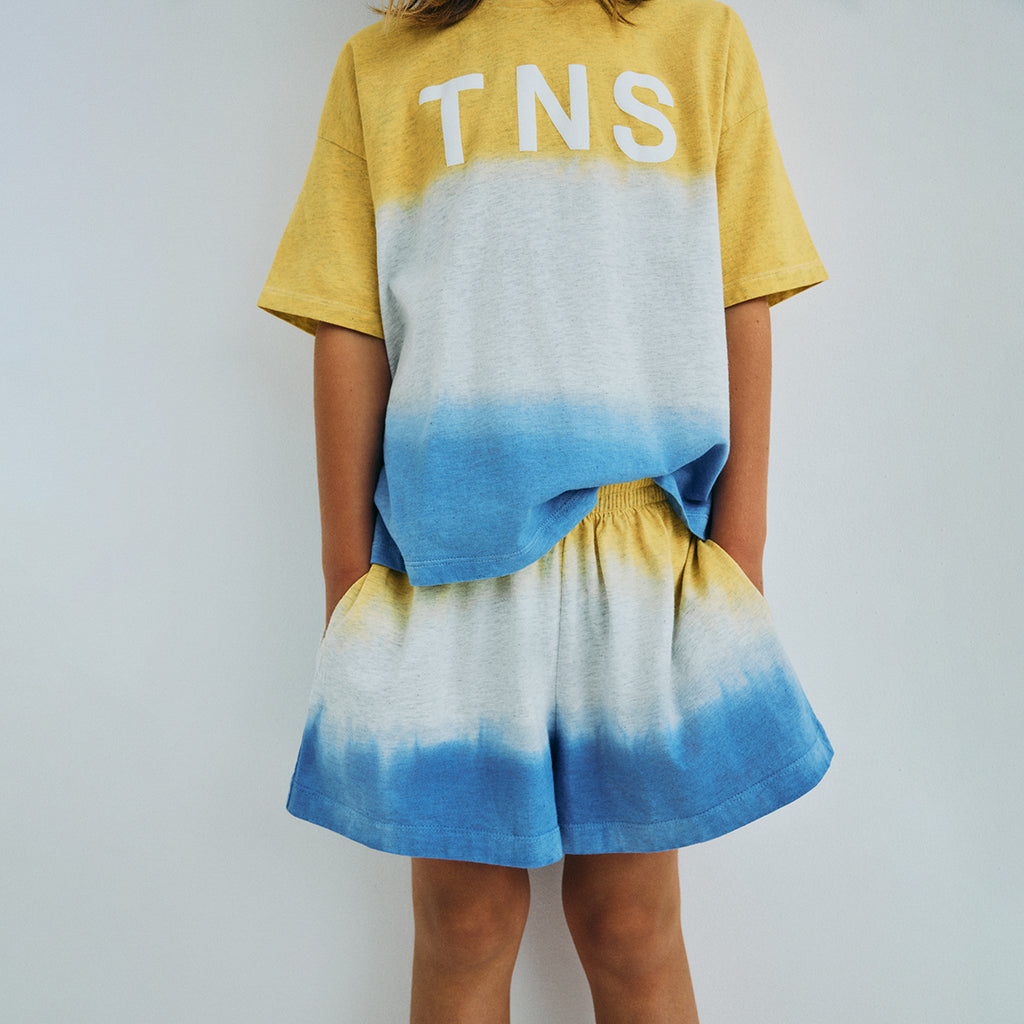 The New Society Child Tie Dye T-shirt Mimosa Yellow