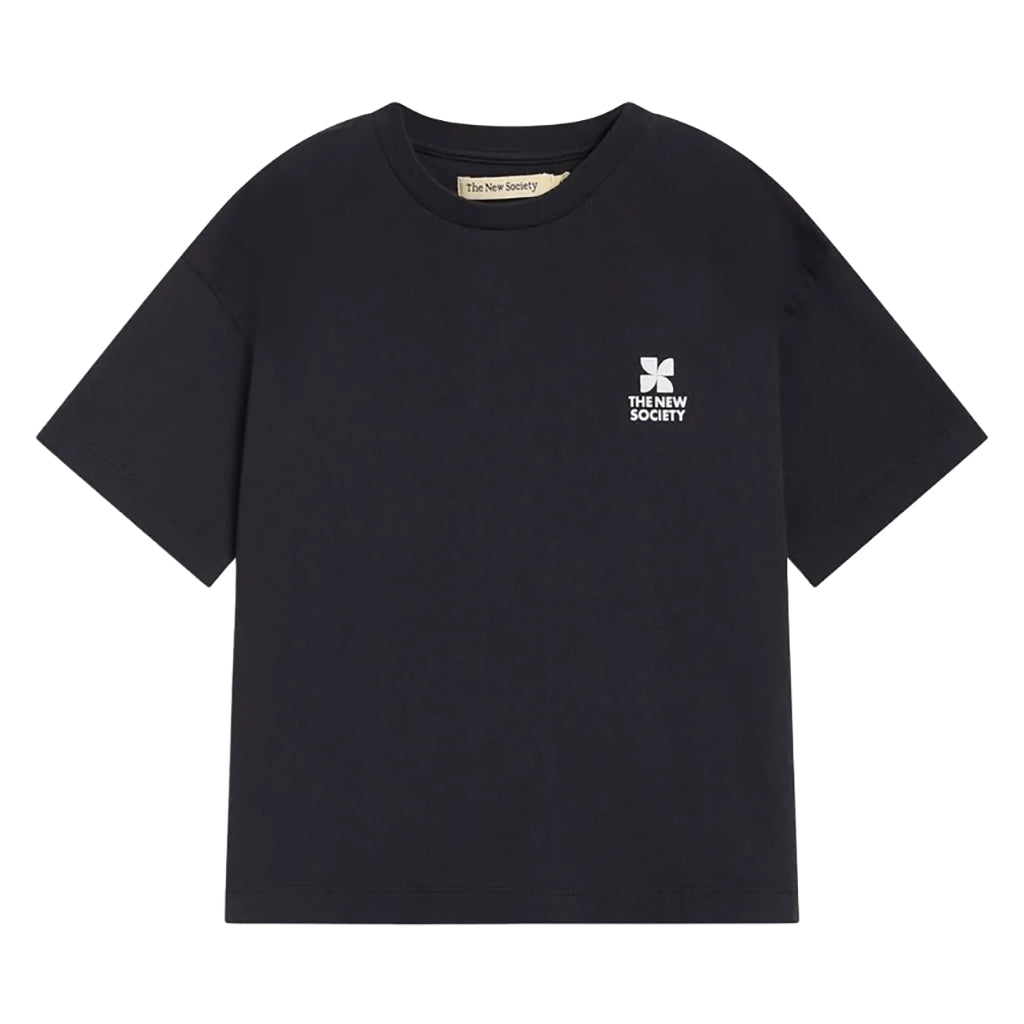 The New Society Child TNS Logo T-shirt Forged Iron Grey