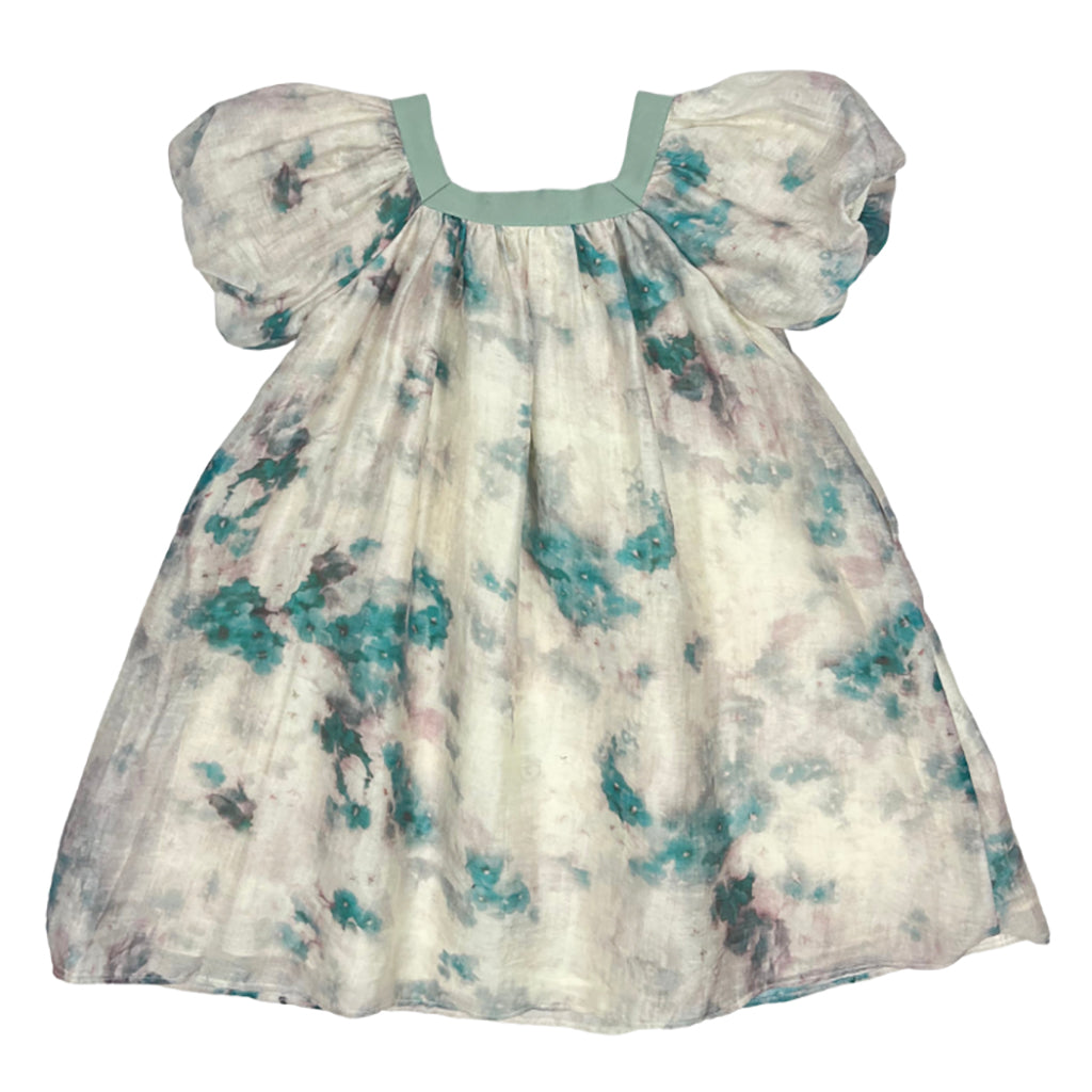 Tia Cibani Kids Child Sofia Dress Robin Green