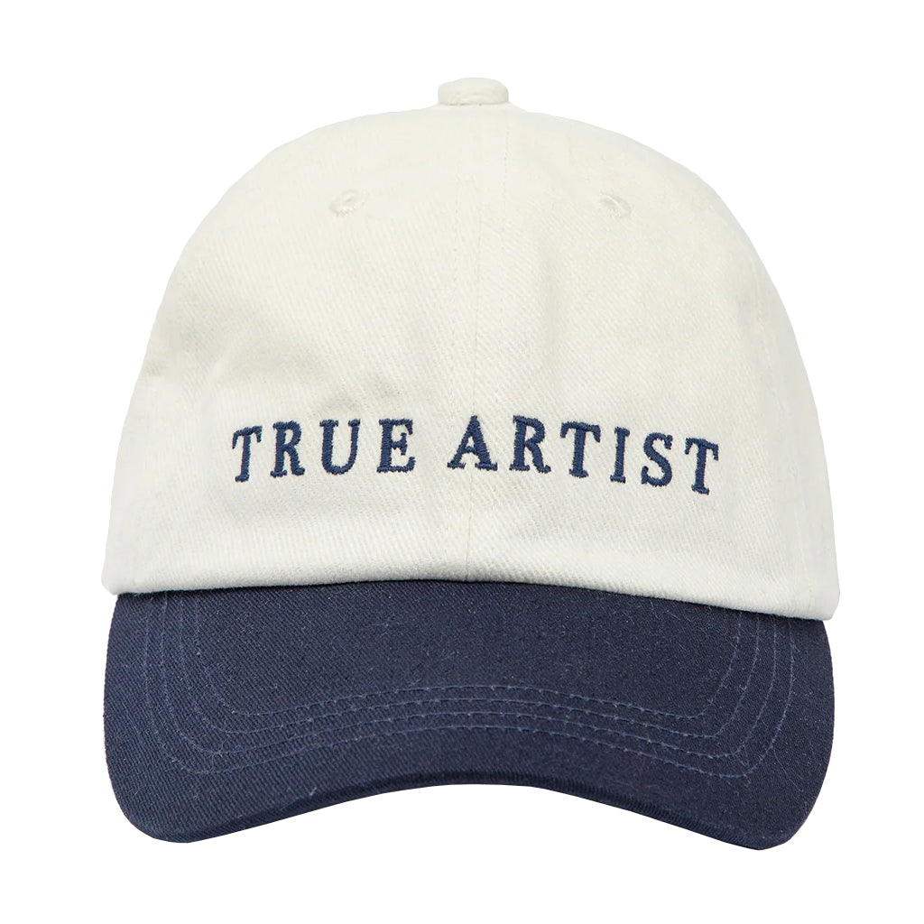 True Artist Child Baseball Cap Blue Block