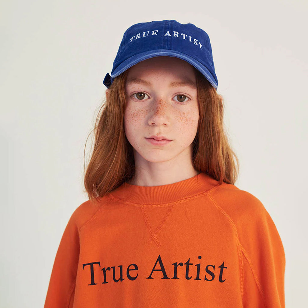 True Artist Child Baseball Cap Ink Blue