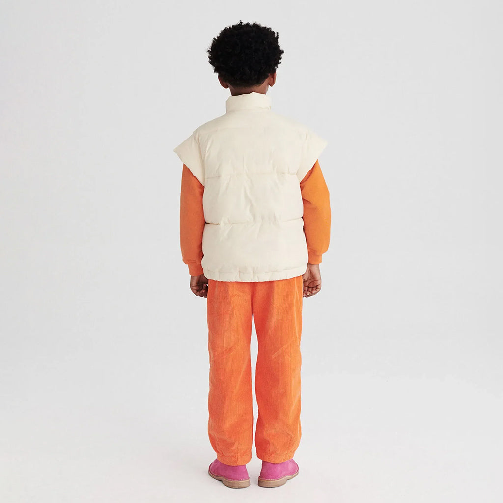 True Artist Child Padded Vest Oatmeal