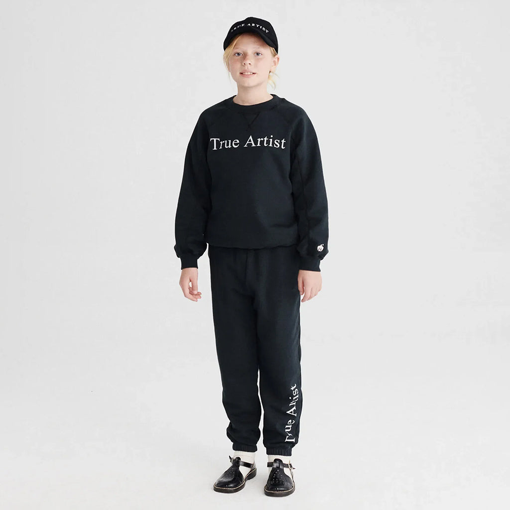 True Artist Child Sweatshirt Black