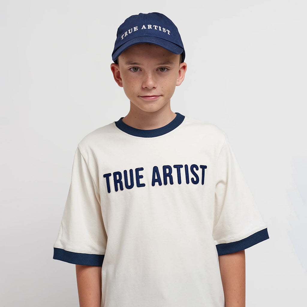 True Artist Child T-Shirt Block Ivory White