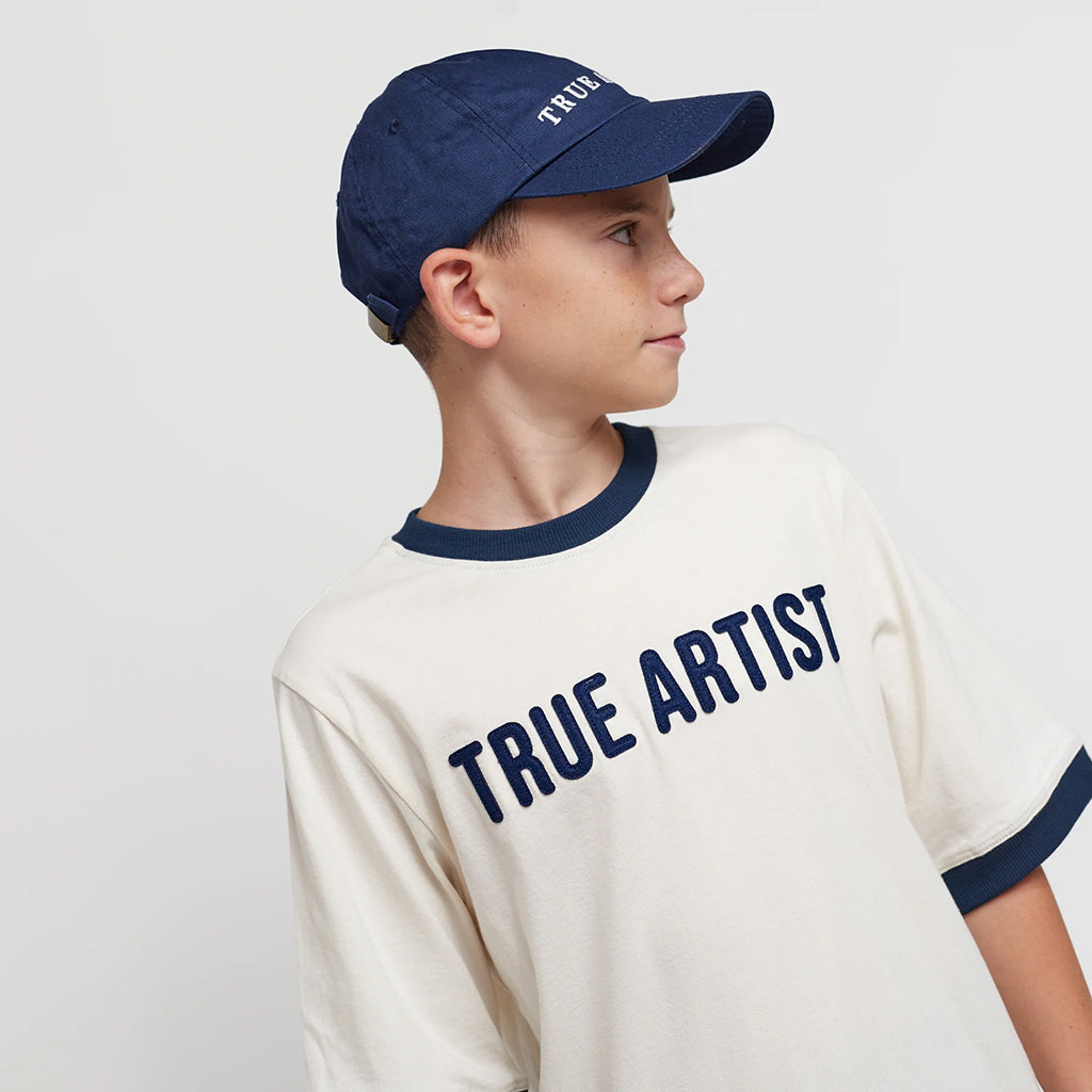True Artist Child T-Shirt Block Ivory White