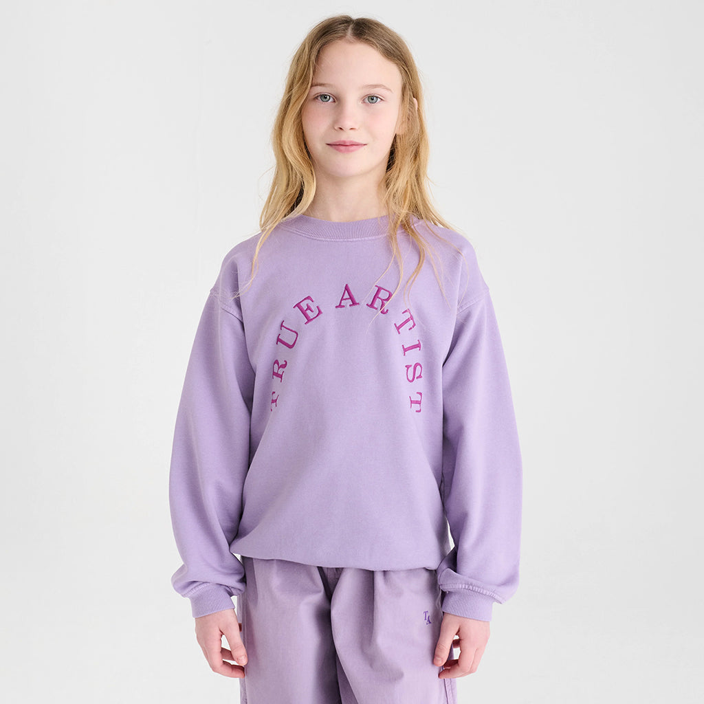 True Artist Child Sweatshirt nº10 Lavender Lilac Purple