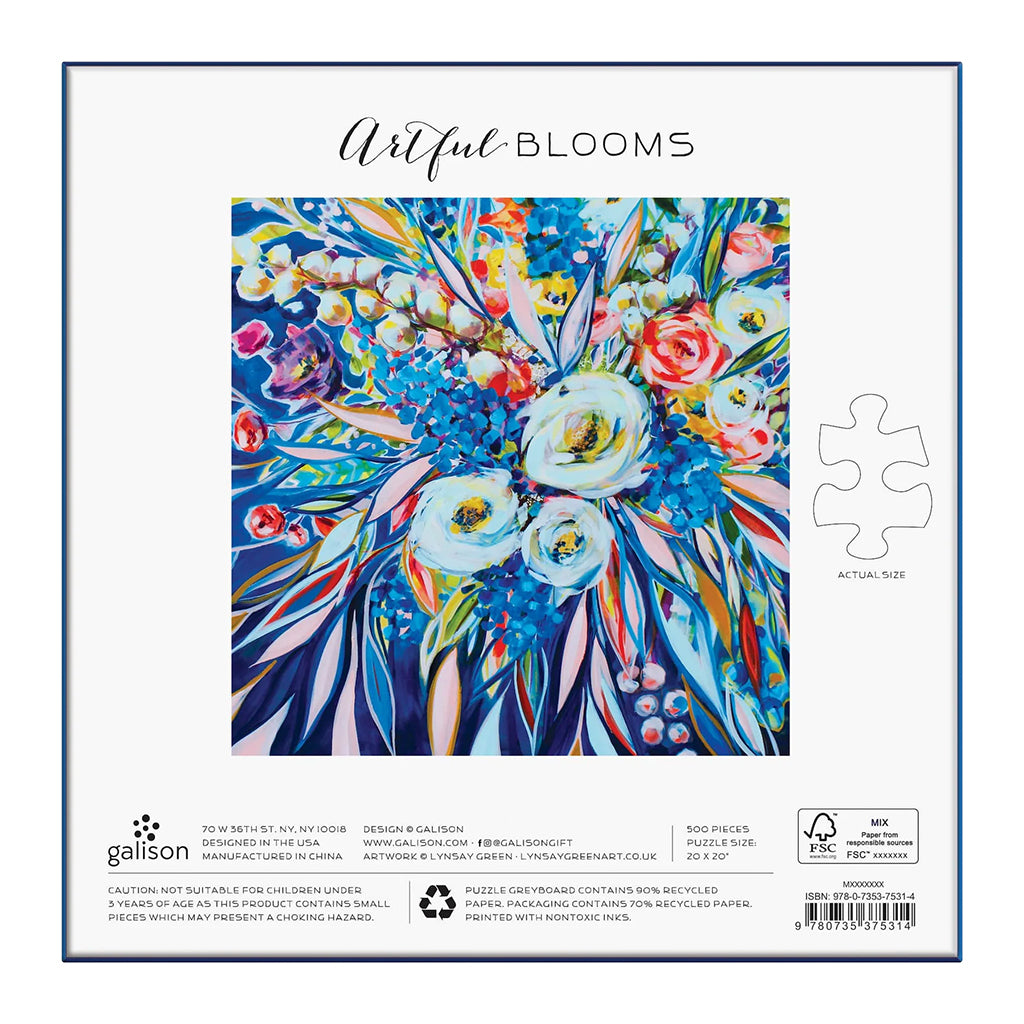 Artful Blooms Jigsaw Puzzle