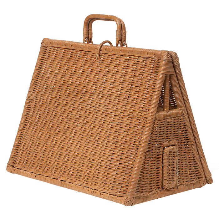 Ferm Living Kids Braided A-house Rattan Dollhouse