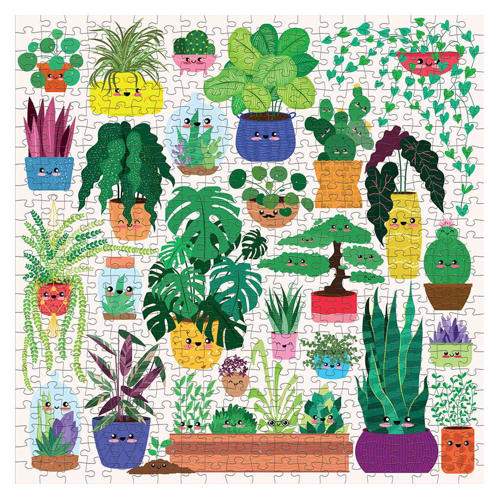 Happy Plants Jigsaw Puzzle