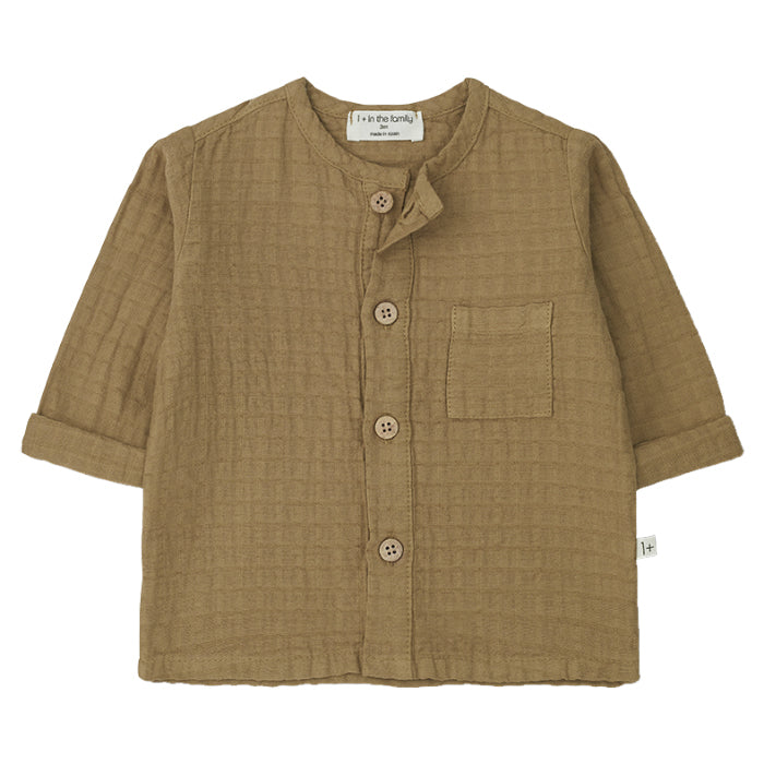 1+ In The Family Baby And Child Custo Shirt Biscotto Brown