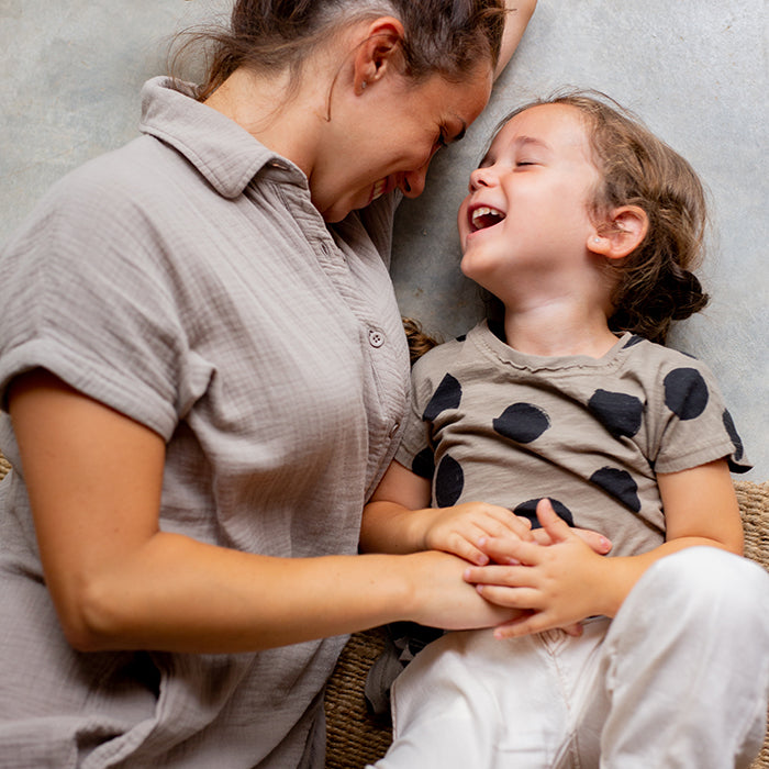 1+ In The Family Baby And Child Fiona T-shirt With Dot Print