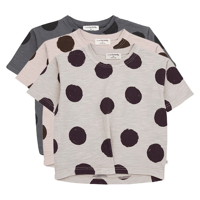 1+ In The Family Baby And Child Mariela T-shirt Dress With Dot Print