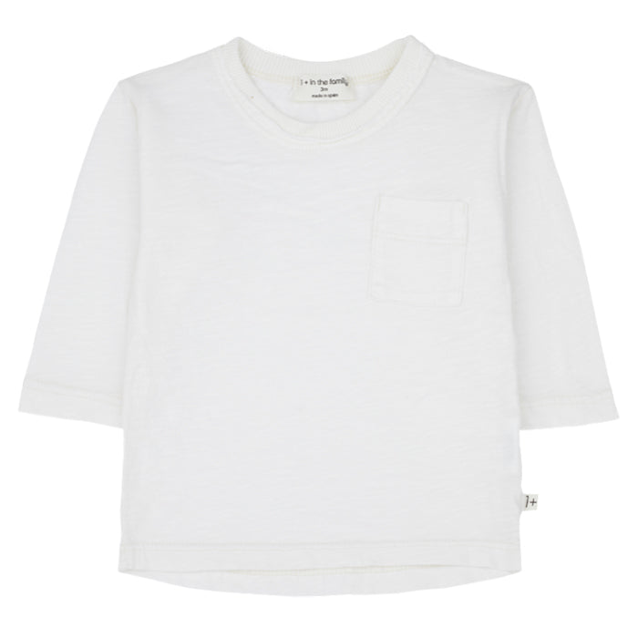 1+ In The Family Baby And Child Pere T-shirt Off-White