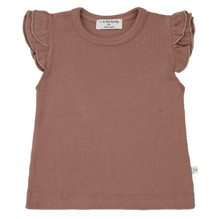 1+ In The Family Baby And Child Silvana T-shirt Cedar Brown