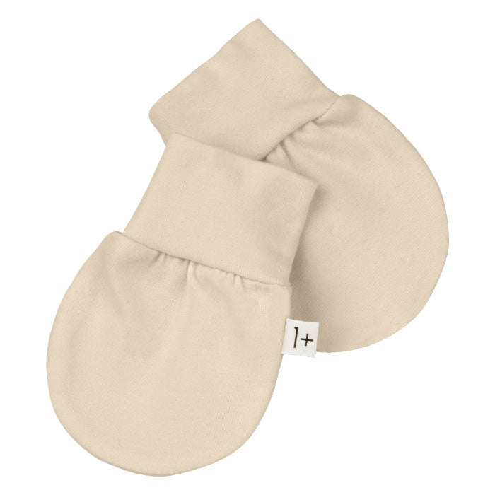 1+ In The Family Baby Zia Mittens Beige