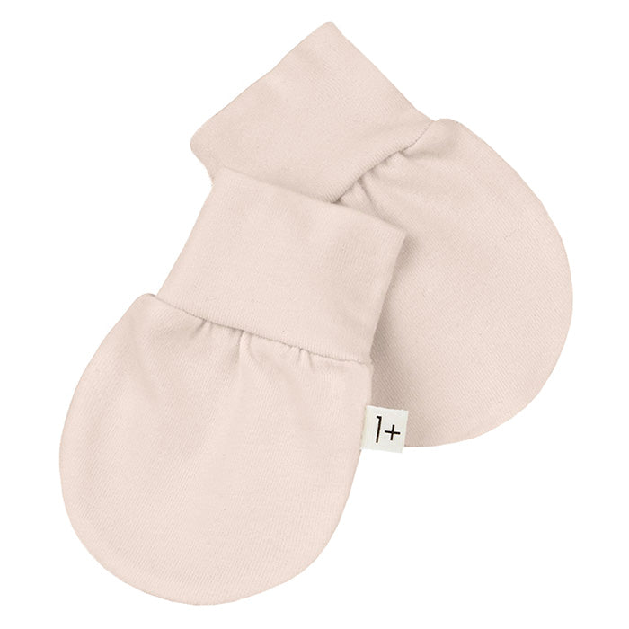 1+ In The Family Baby Zia Mittens Blush Pink