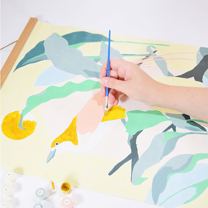 Baltic Club Paint By Numbers Kit Bird of Paradise