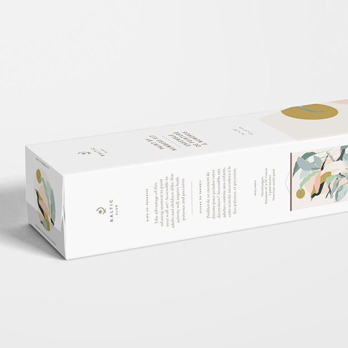 Baltic Club Paint By Numbers Kit Bird of Paradise