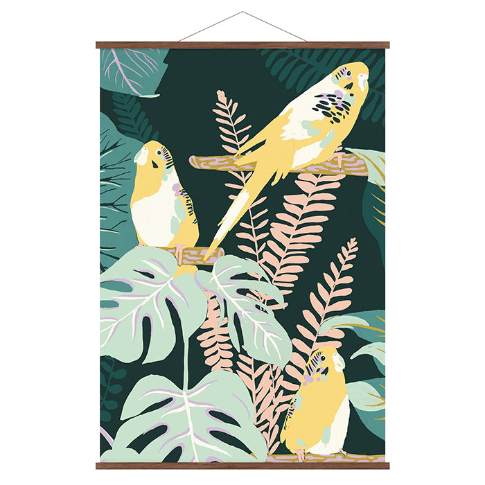 Baltic Club Paint By Numbers Kit Budgies