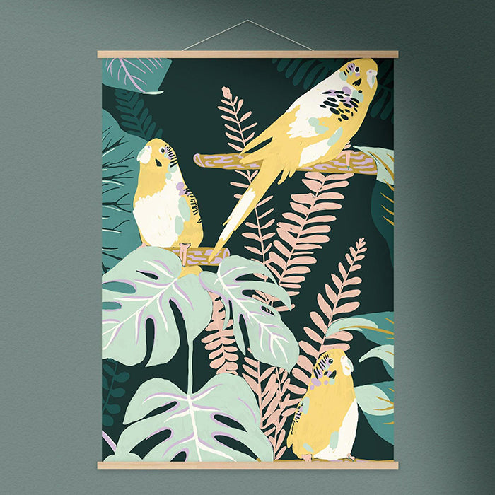 Baltic Club Paint By Numbers Kit Budgies