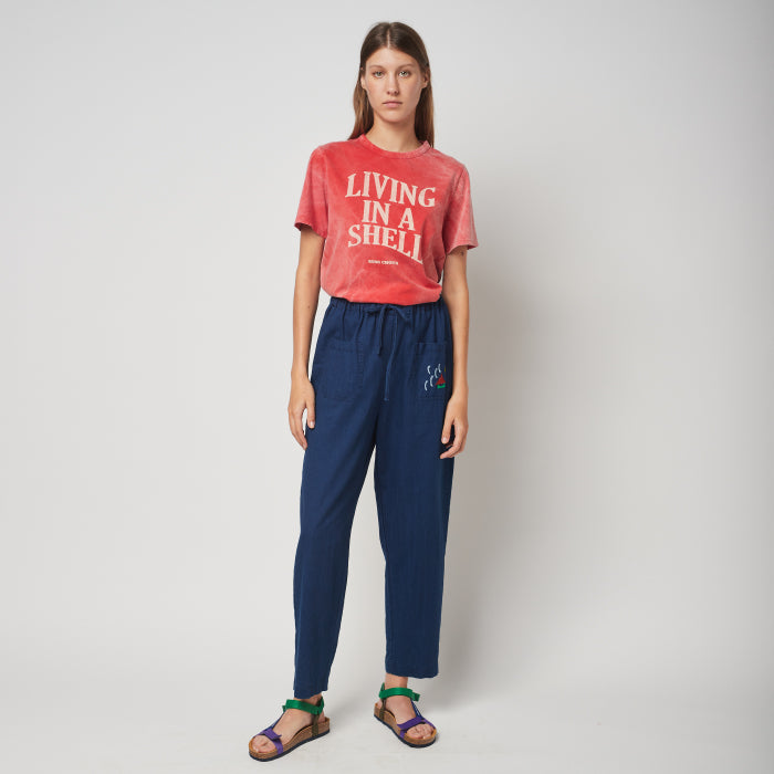 Bobo Choses Woman Living in a Shell T-shirt Red