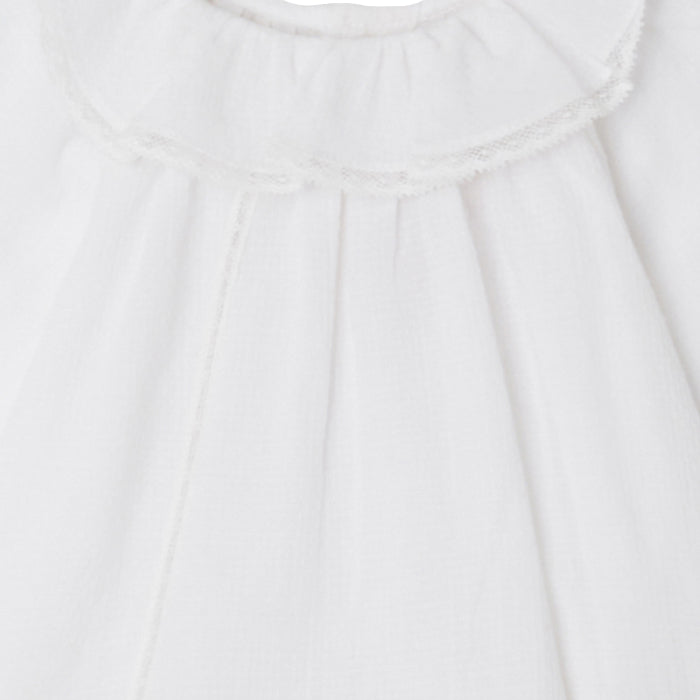 Bonpoint Baby Myrtille Blouse Milk White