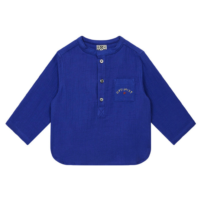 Bonton Baby Matt Shirt Cool Blue