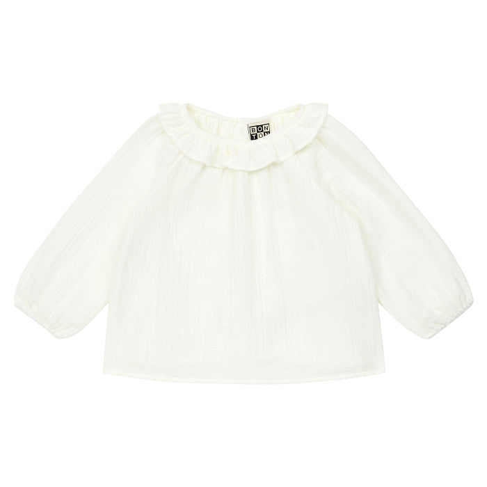 Bonton Baby Mamour Blouse Cream