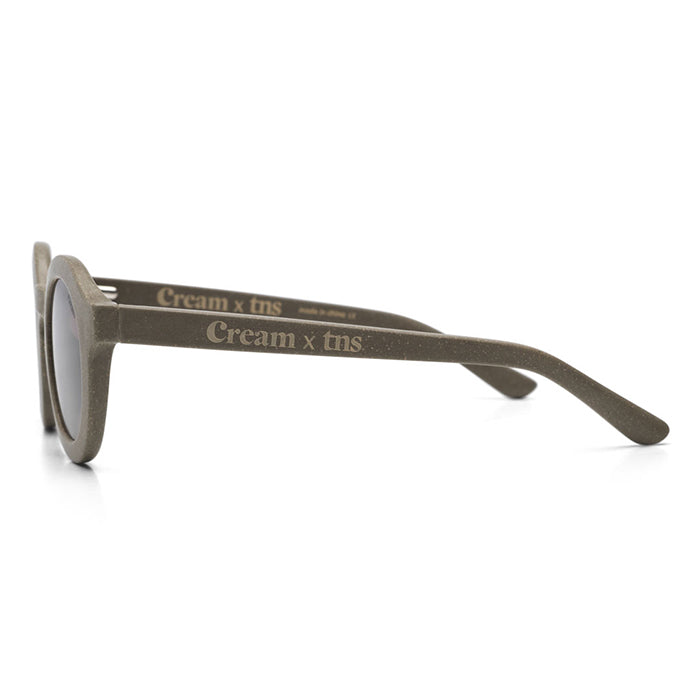 Cream Eyewear Child 01 x The New Society Sunglasses Olive